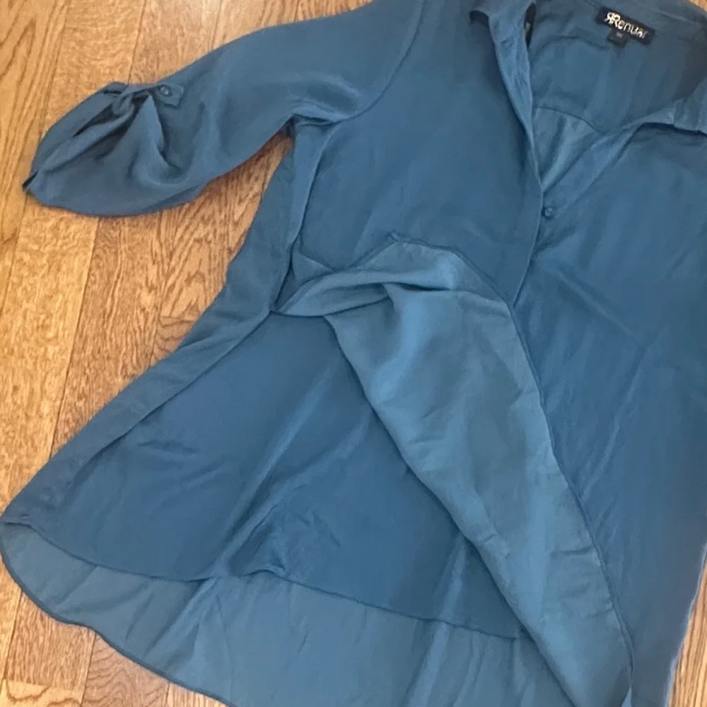 Renuar Blue Blouse for Women - Picture 3 of 3